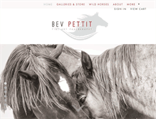 Tablet Screenshot of bevpettit.com